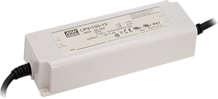 DC12V 150W電源驅動器-防水塑膠外殼