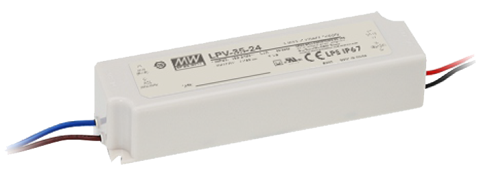 DC12V 35W電源驅動器-防水塑膠外殼