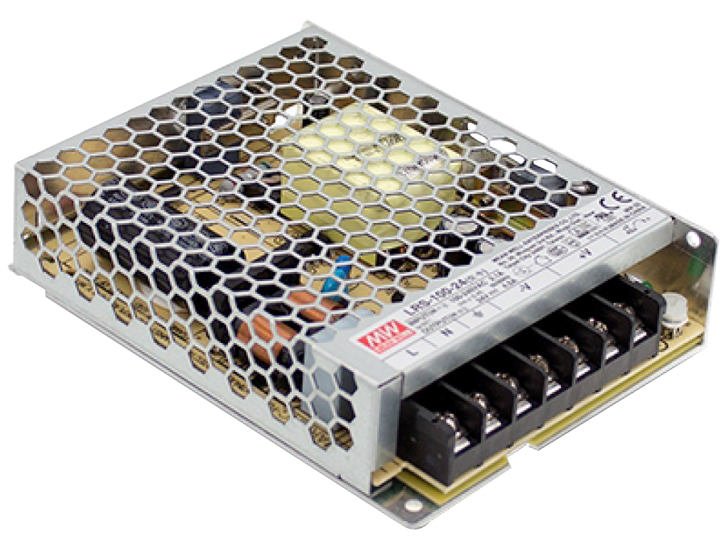 DC12V 100W電源驅動器-不防水金屬外殼