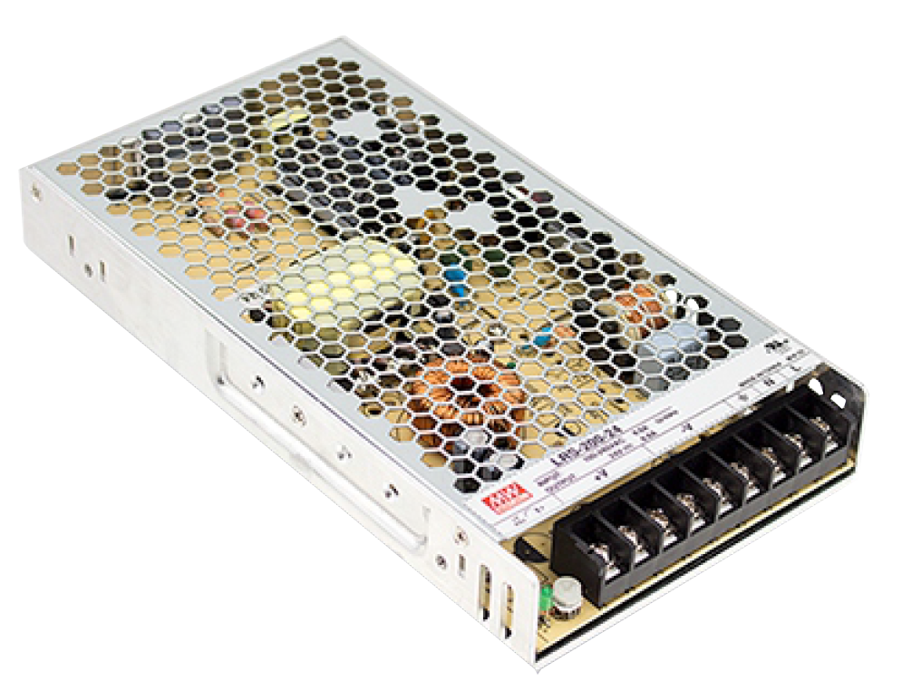 DC12V 200W電源驅動器-不防水金屬外殼