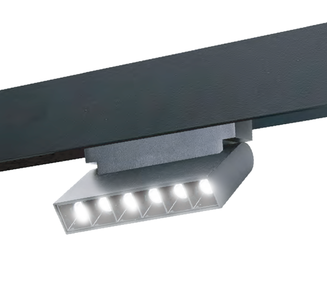 LED DC48V 6W磁吸折疊格柵燈