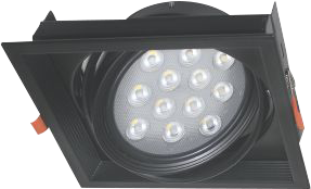 LED 方形嵌燈架-單燈