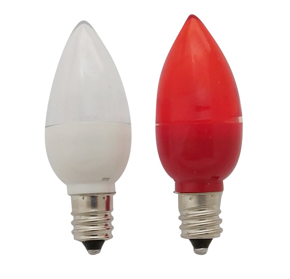 LED E12 0.3W神明燈(暖光/紅光)
