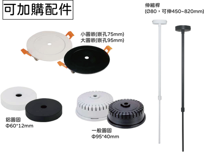 LED 12W COB筒燈