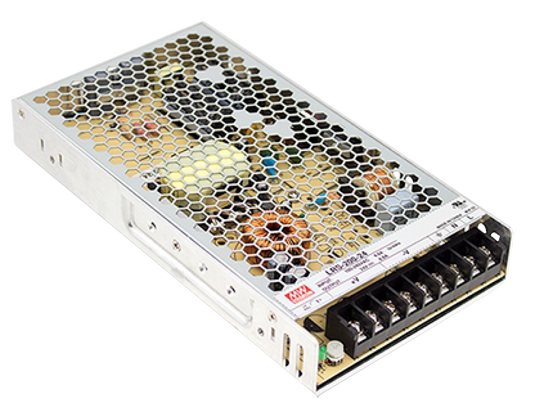 DC12V 200W電源驅動器-不防水金屬外殼