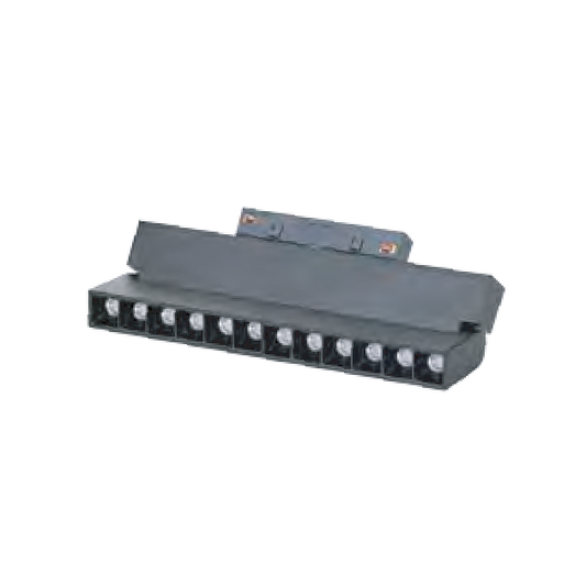 LED DC48V 12W磁吸折疊格柵燈-H100mm